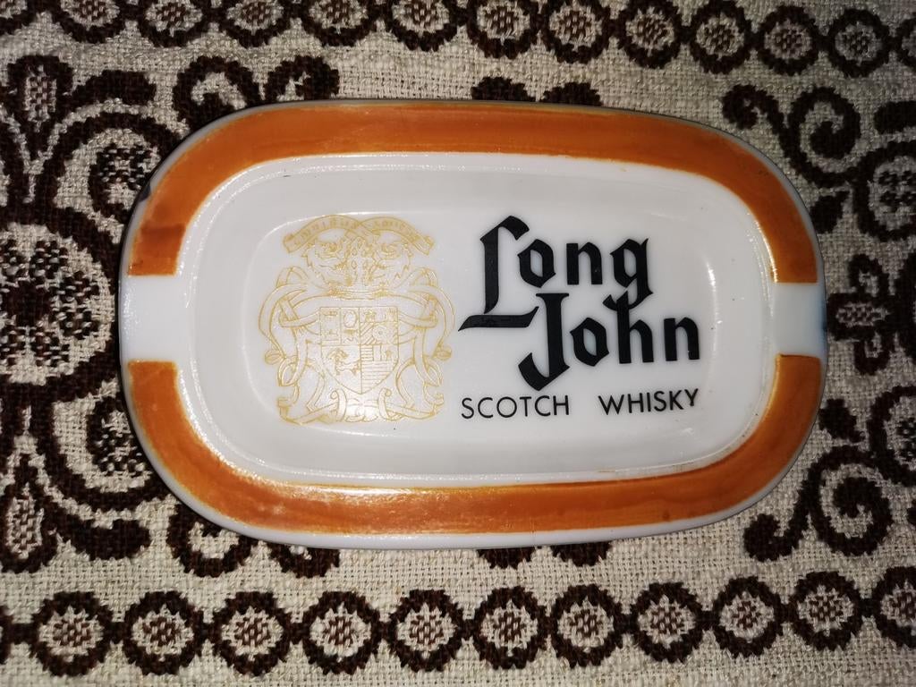 Long John scotch whisky vintage asbak., Ophalen of Verzenden, Zo goed als nieuw, Gebruiksvoorwerp
