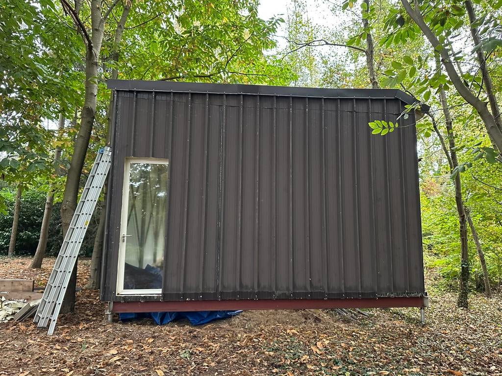 Joris ide dakplaten donkerbruin gezocht, Ophalen, Gebruikt