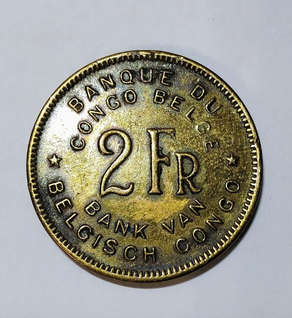 2 Francs du Congo 1947, Envoi