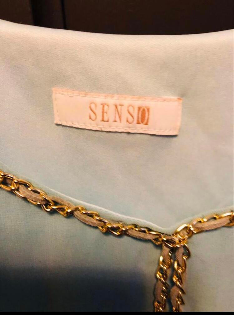 Senso luchtig zomertopje, Kleding | Dames, Maat 38/40 (M), Blauw, Senso, Ophalen of Verzenden