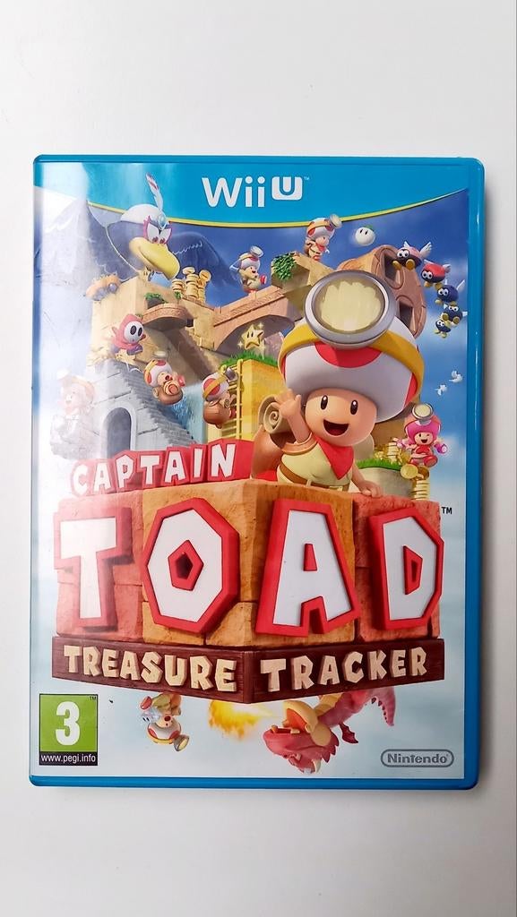 CAPTAIN TOAD TREASURE TRACKER - Wii U, Puzzel en Educatief, 1 speler, Ophalen of Verzenden, Zo goed als nieuw