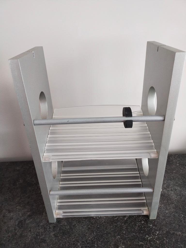 Petite tour de rangement pour CD/DVD/Blu Ray (vintage), Ophalen of Verzenden, Gebruikt