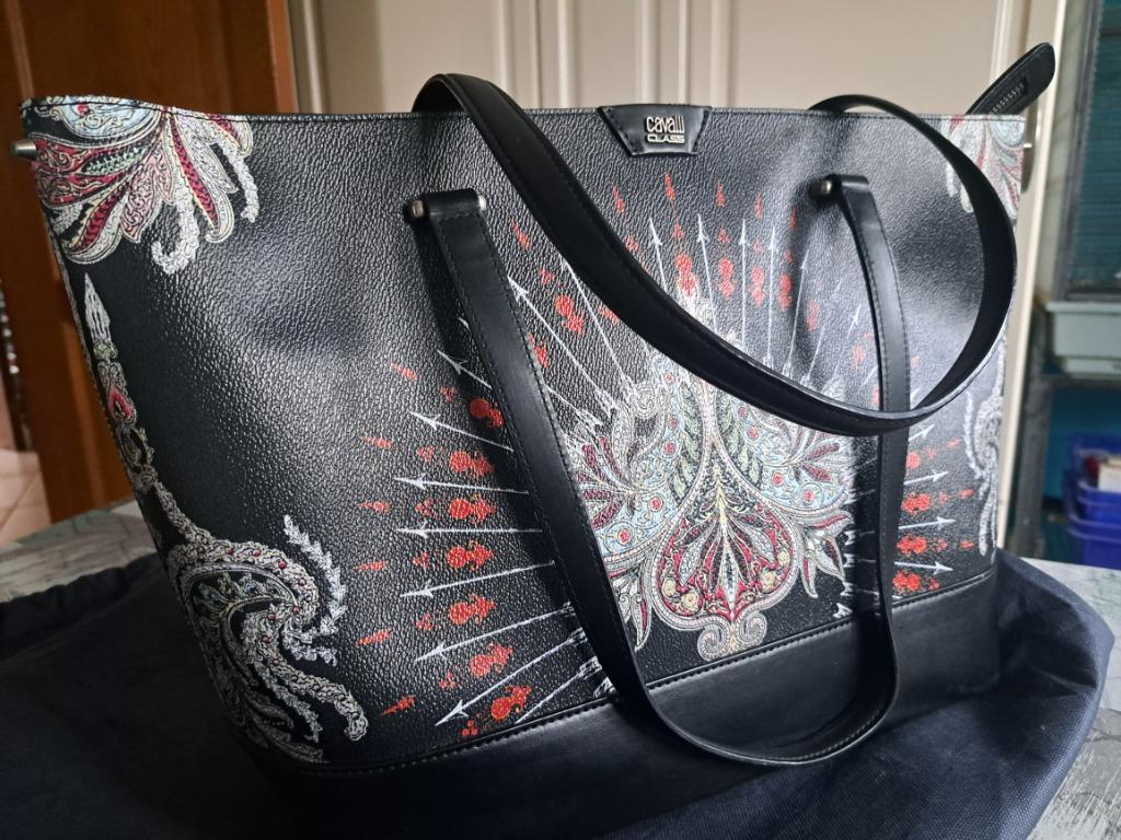 Handtas  Cavalli Class, Handtassen en Accessoires, Tassen | Damestassen, Ophalen of Verzenden, Nieuw, Zwart, Shopper