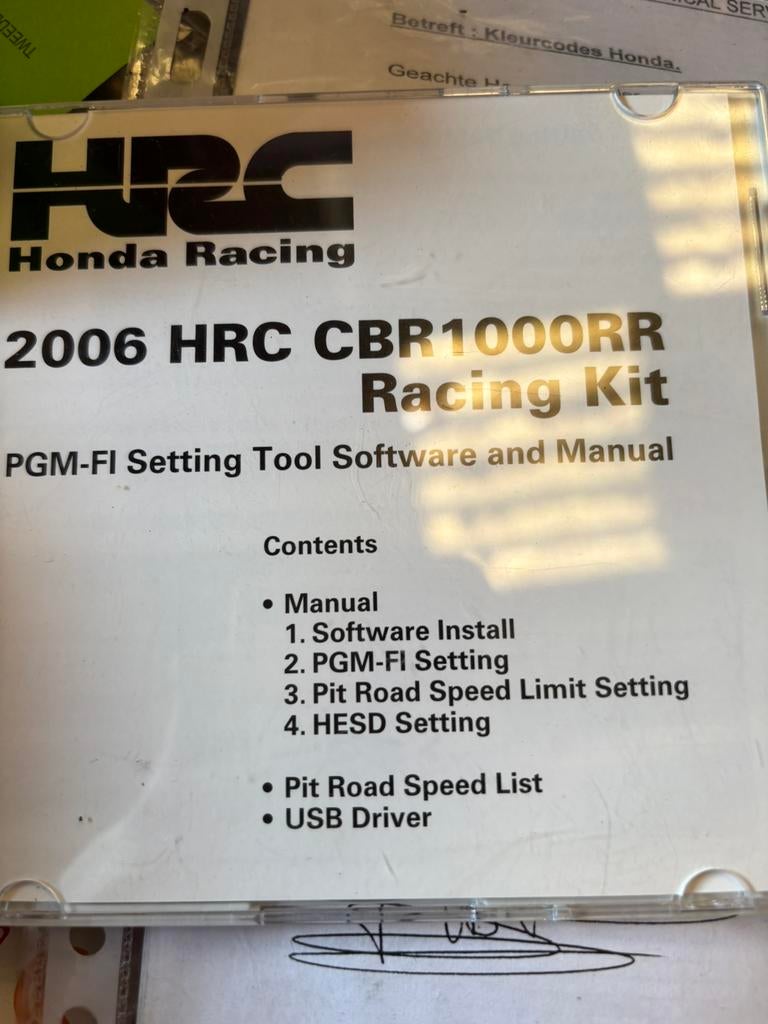 2006 update CBR1000RR voor de racingkit HRC, Motoren, Onderdelen | Honda, Ophalen of Verzenden, Nieuw