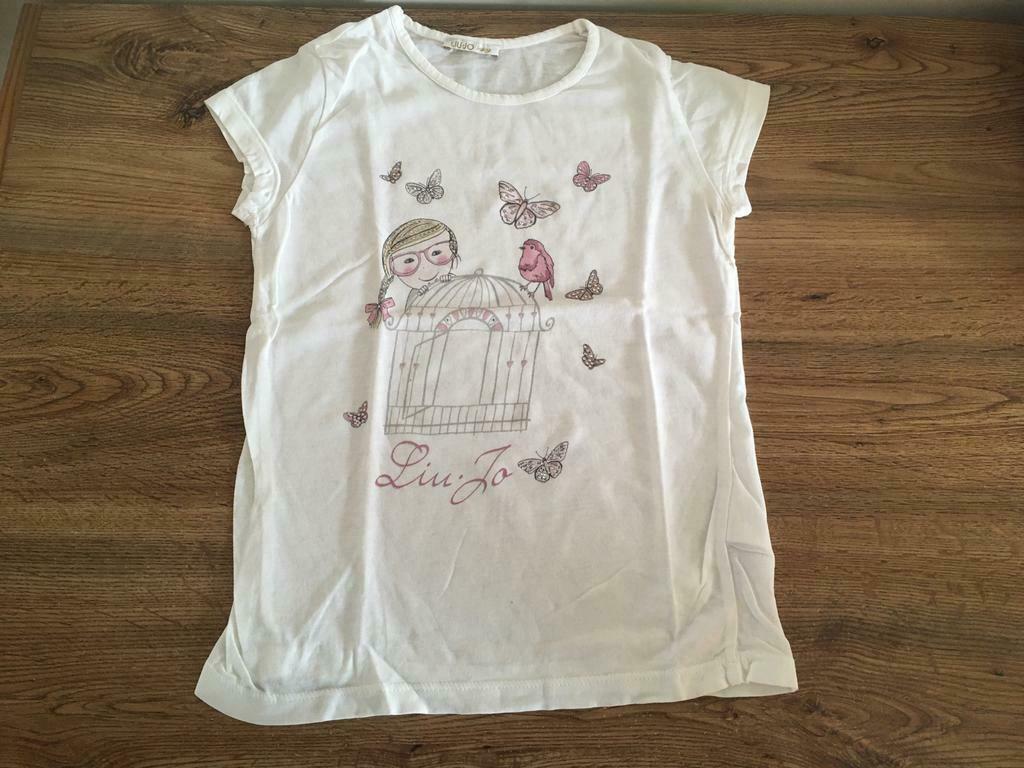 Liu Jo T-shirt maat 110 - 5 jaar, Ophalen of Verzenden, Gebruikt, Liu Jo, Meisje
