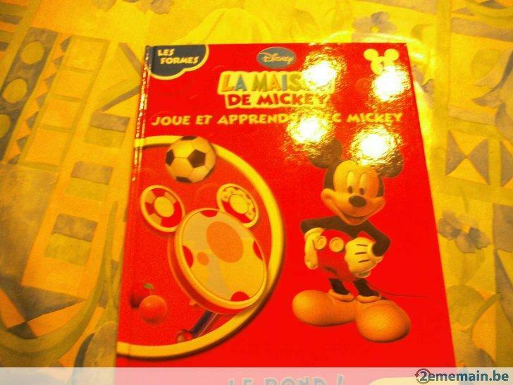 Livre "Joue et apprend avec Mickey. Les formes"., Livres, Envoi, Neuf, 4 ans
