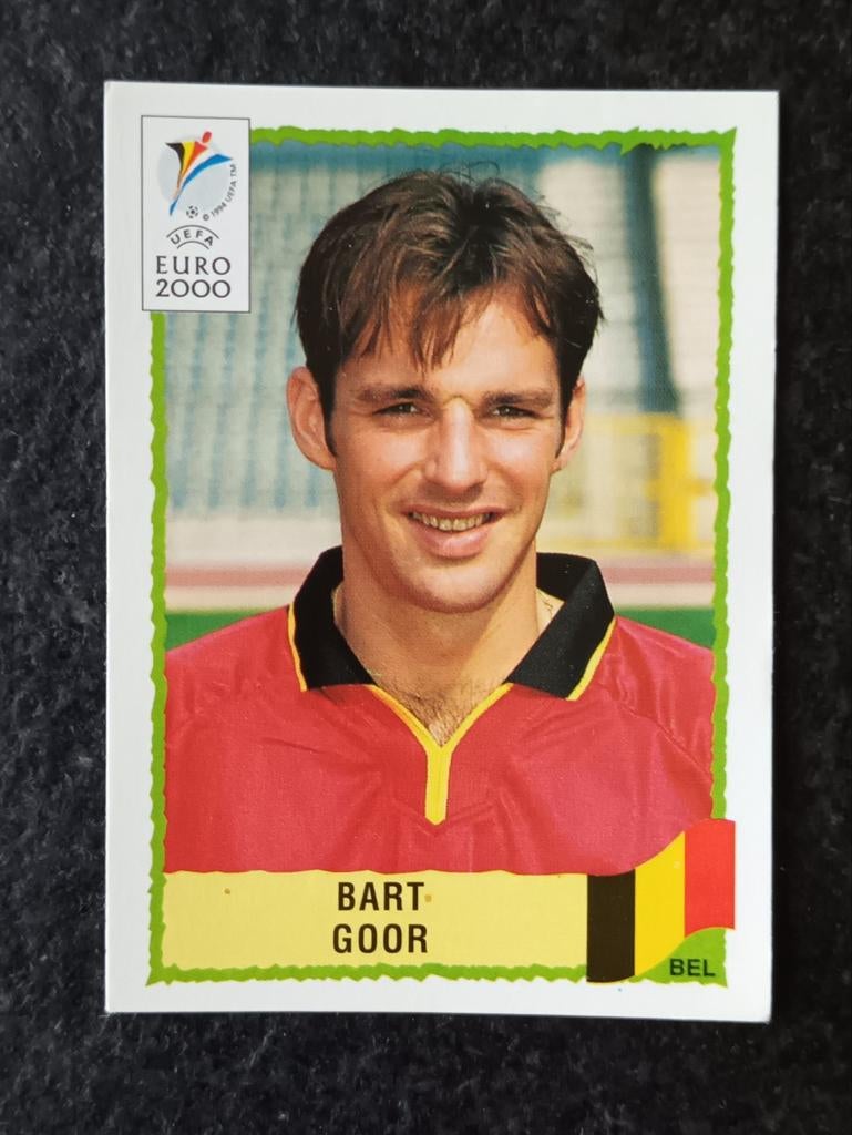PANINI EURO 2000 # 109 BART GOOR, Verzamelen, Ophalen of Verzenden, Nieuw
