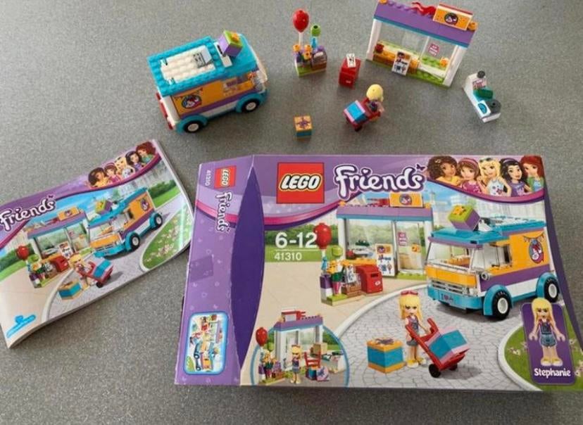 Lego Friends 41310 pakjesdienst (compleet), Ophalen, Zo goed als nieuw, Complete set, Lego