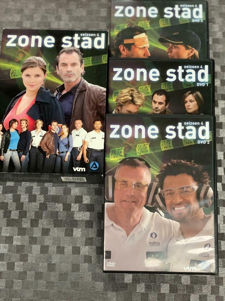 Zone stad seizoen 4, Cd's en Dvd's, Dvd's | Tv en Series, Ophalen of Verzenden, Actie en Avontuur, Boxset