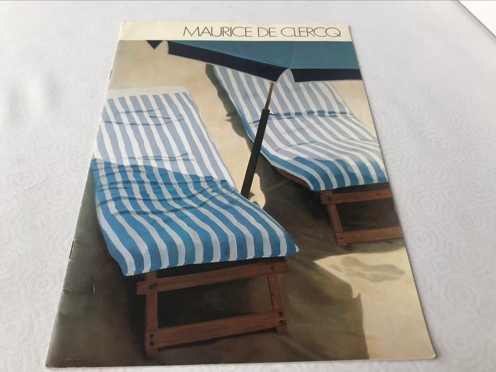 Maurice De Clercq Hyperréalisme 20 pag, Enlèvement ou Envoi, Comme neuf, Peinture et dessin