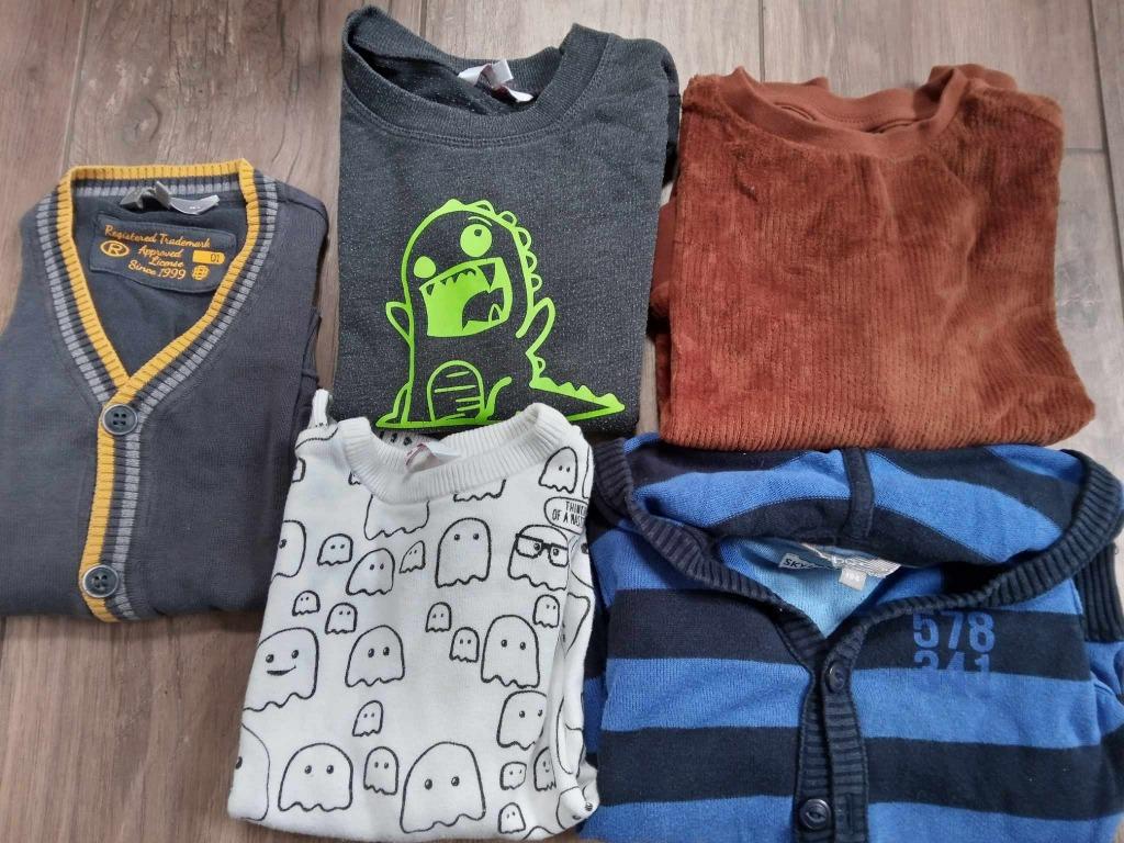 4 truien/gilets JBC  104, Kinderen en Baby's, Kinderkleding | Maat 104, Gebruikt, Trui of Vest, JBC, Ophalen of Verzenden