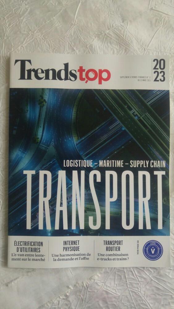 Vintage, met recensie ingebonden tijdschrift Trendstop 23 ma, Ophalen of Verzenden, Krant