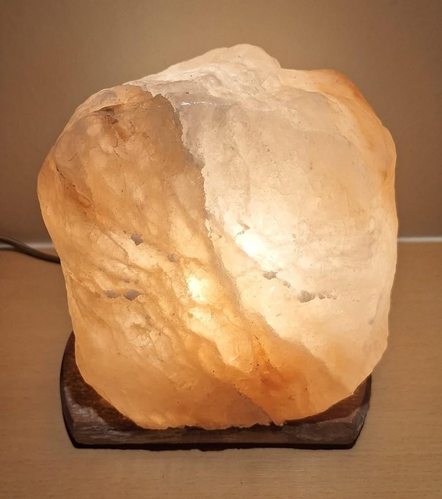Zoutlamp – sfeerverlichting – warme gloed, Ophalen, Gebruikt, Minder dan 50 cm