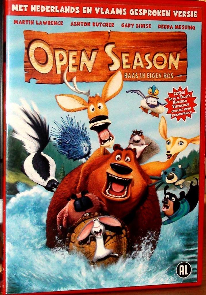 2 dvd open season 1 en 2, Ophalen of Verzenden, Tekenfilm