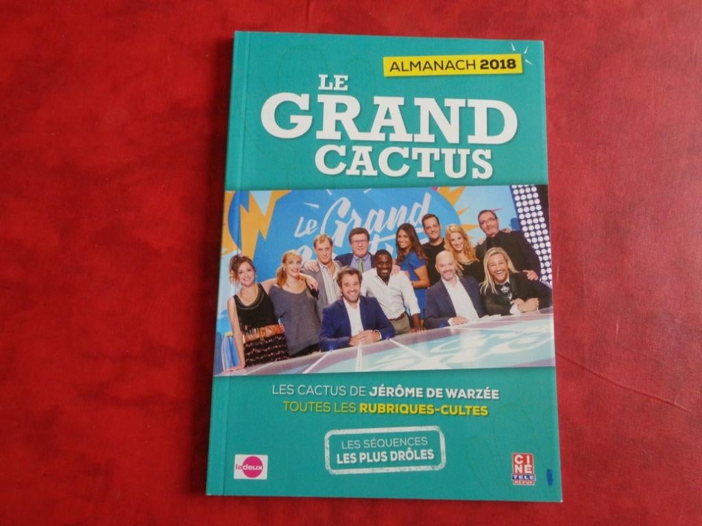 Almanach 2018. Le grand cactus. Ciné Télé Revue., Verzenden, Nieuw