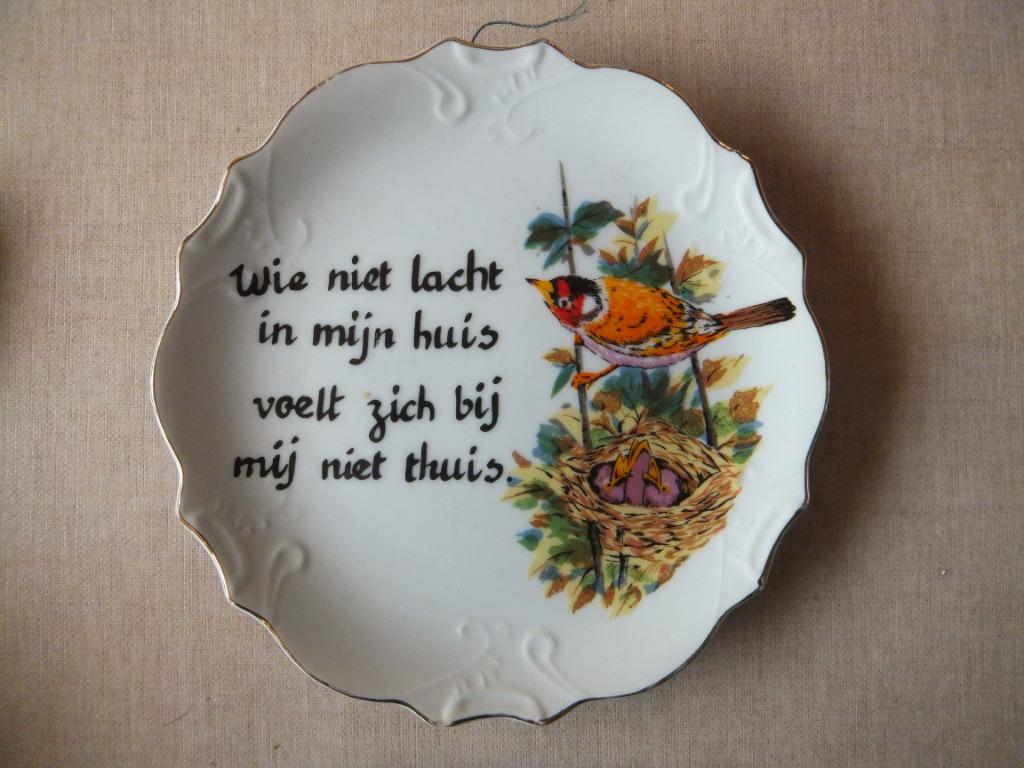 spreukenbord, Antiek en Kunst, Ophalen of Verzenden