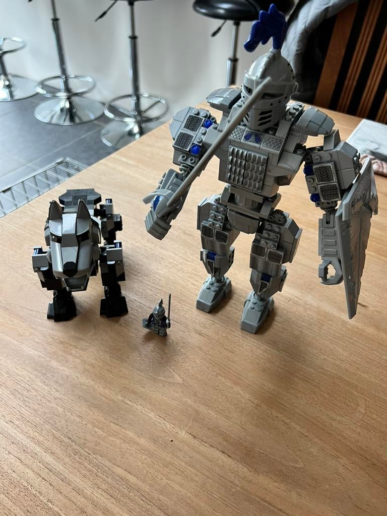 Lego Mega Bloks knight and wolf 9356, Kinderen en Baby's, Speelgoed | Duplo en Lego, Ophalen, Zo goed als nieuw, Lego
