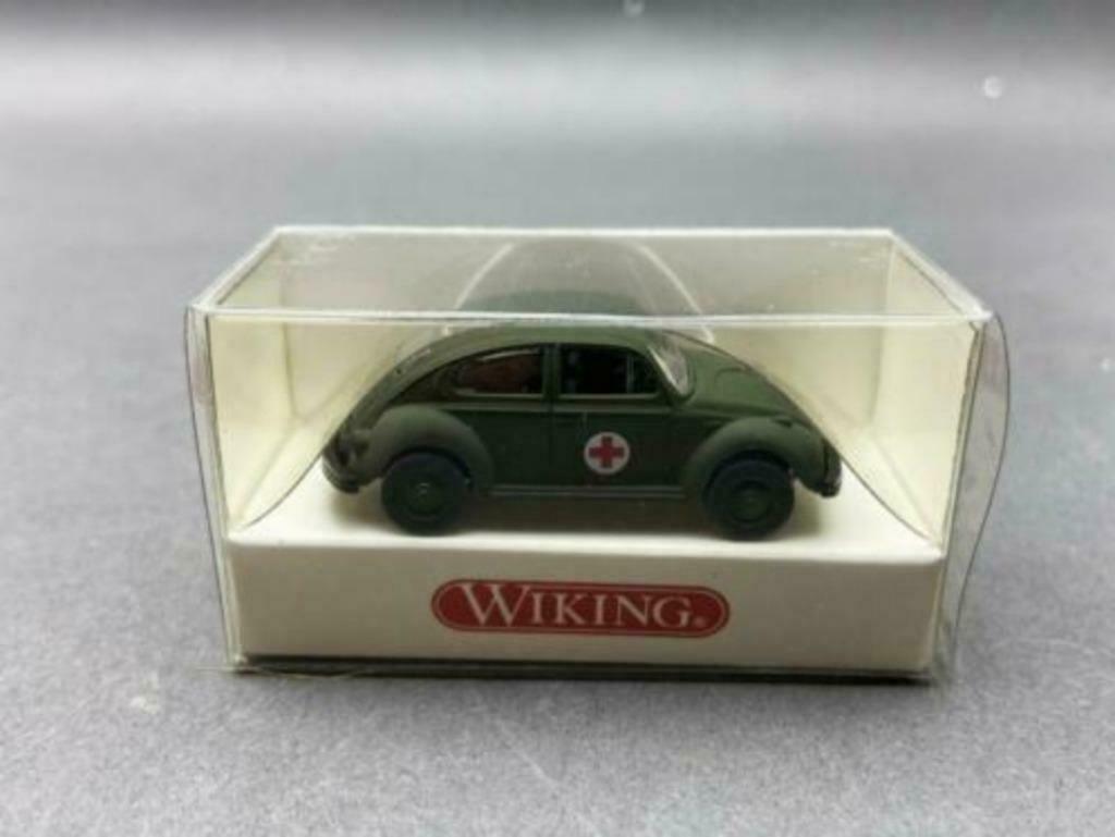 VW Coccinelle Ambulance Militaire 1/87 HO WIKING Neuve+Boite, Hobby en Vrije tijd, Modelauto's | 1:87, Nieuw, Auto, Wiking, Ophalen of Verzenden