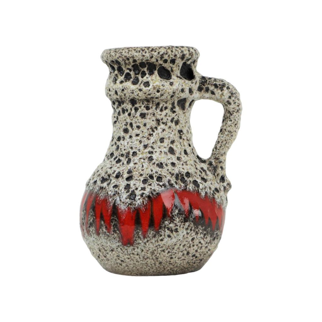 Prachtige Fat Lava Design Vaas West Germany Lora 469-18, Ophalen of Verzenden