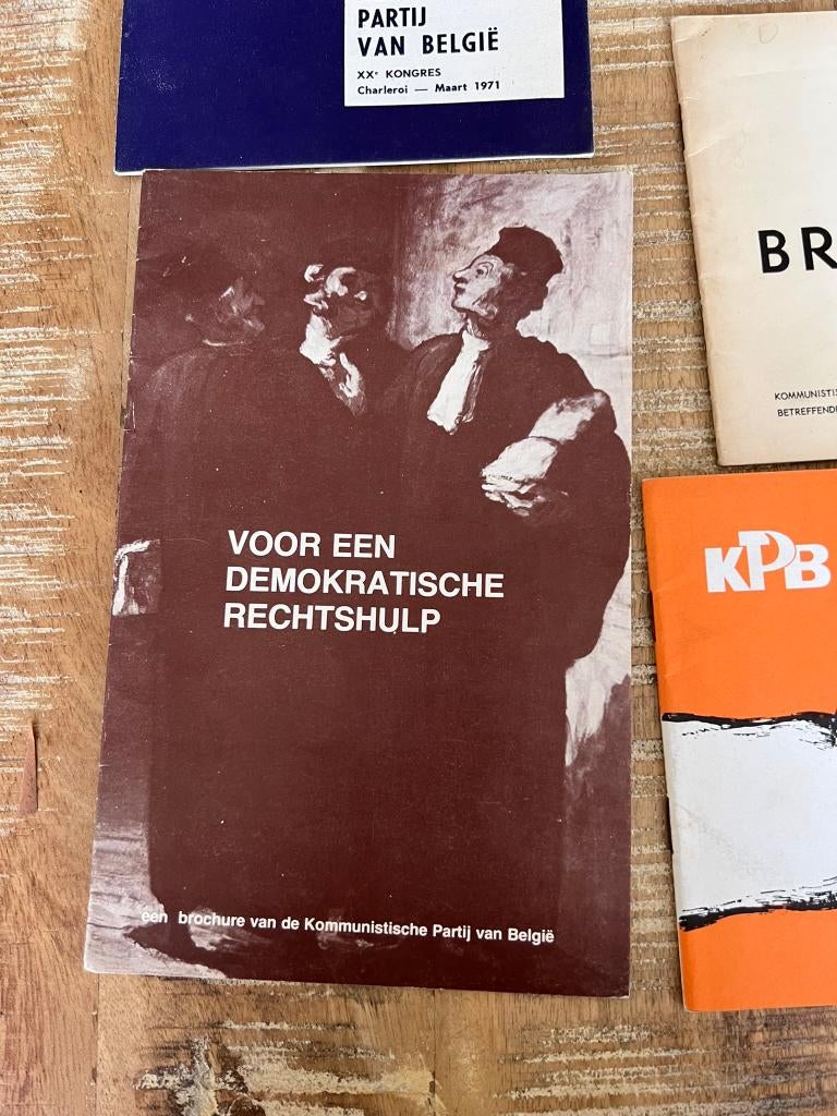 Historische documenten Kommunistische Partij Belgie, Ophalen of Verzenden, Gelezen, Politiek en Staatkunde