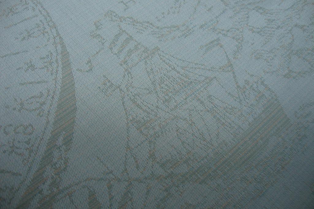 7m/25cm (bande en forme) Damassé ton/ton, Neuf, Beige, Moins de 30 cm, Polyester