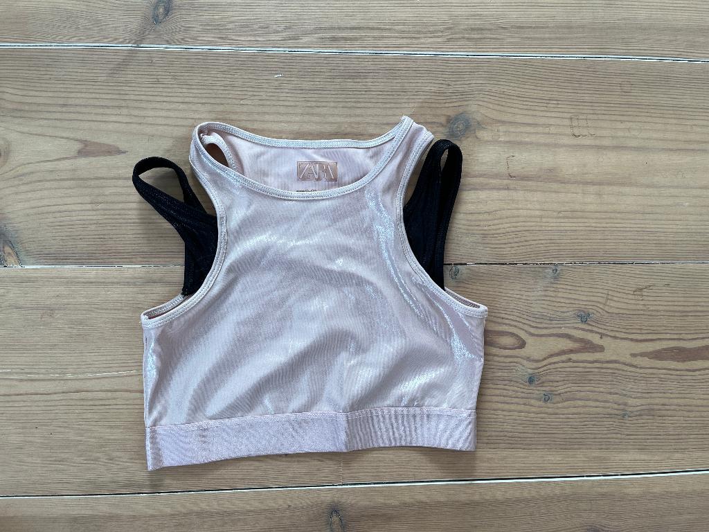 Top Zara roze maat 134/140, Enfants & Bébés, Vêtements enfant | Taille 134, Enlèvement ou Envoi, Chemise ou À manches longues