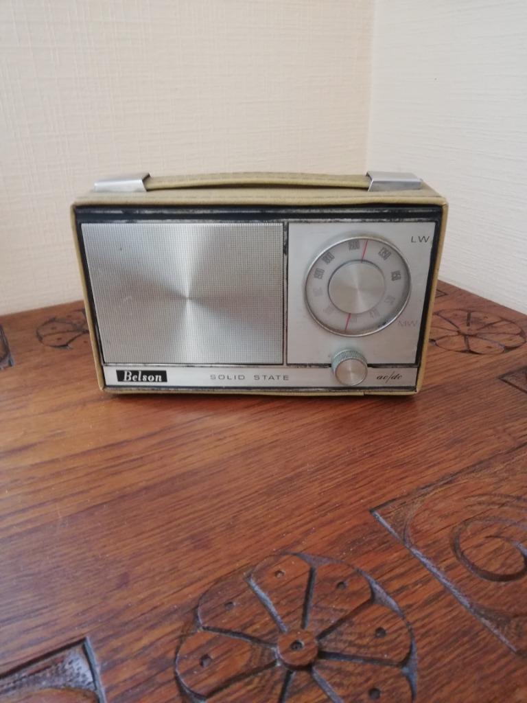 RADIO PORTATIVE RÉTRO BELSON, Enlèvement ou Envoi, Utilisé, Radio