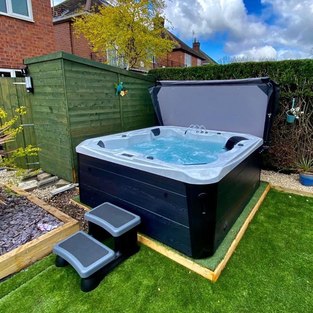 5persoons Jacuzzi 100 jets👉 Gratis levering trap cover meer, Tuin en Terras, Ophalen of Verzenden, Nieuw