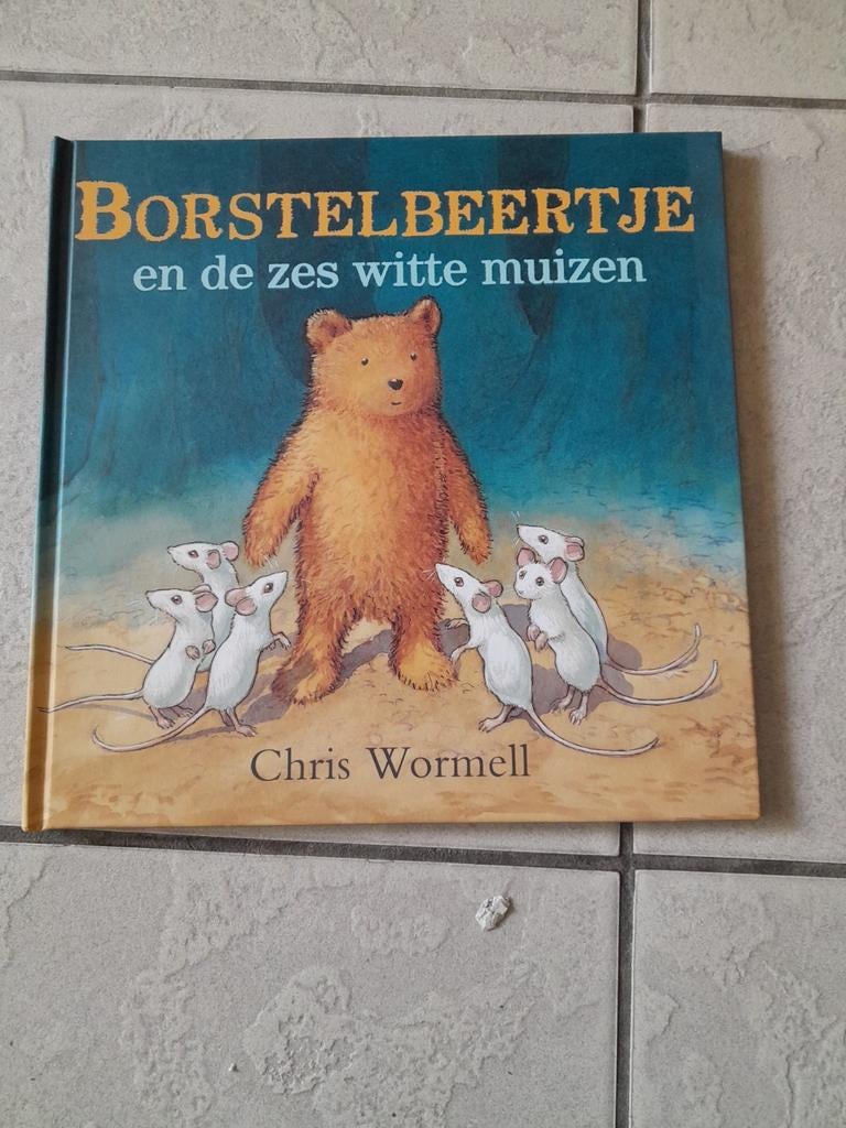 Christopher Wormell - Borstelbeertje en de zes witte muizen, Enlèvement, Comme neuf, Christopher Wormell