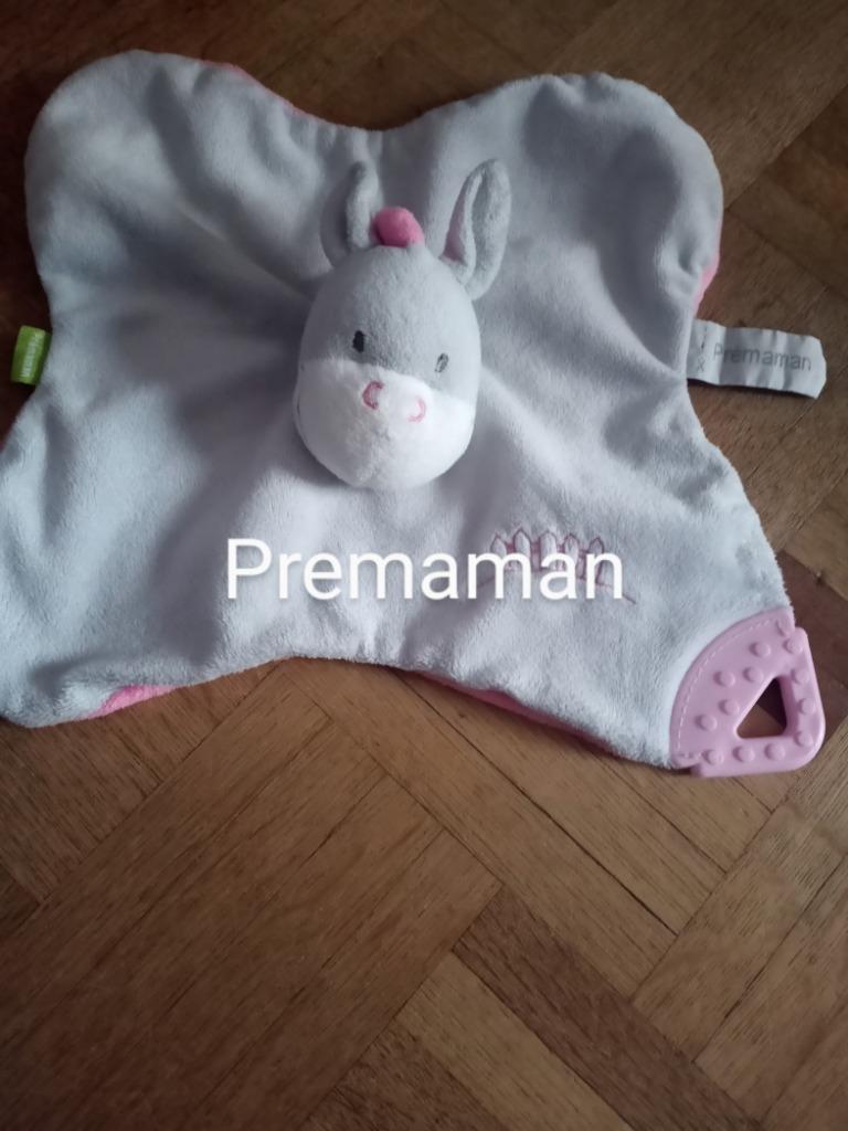 Doudou hippopotame premaman, Kinderen en Baby's, Speelgoed | Knuffels en Pluche, Ophalen of Verzenden, Nieuw