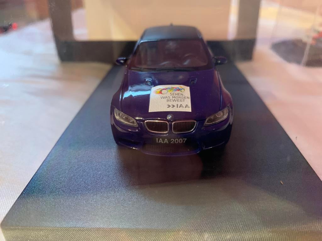 BMW M3 IAA 2007 Minichamps. Livraison gratuite, Enlèvement ou Envoi, Comme neuf, MiniChamps