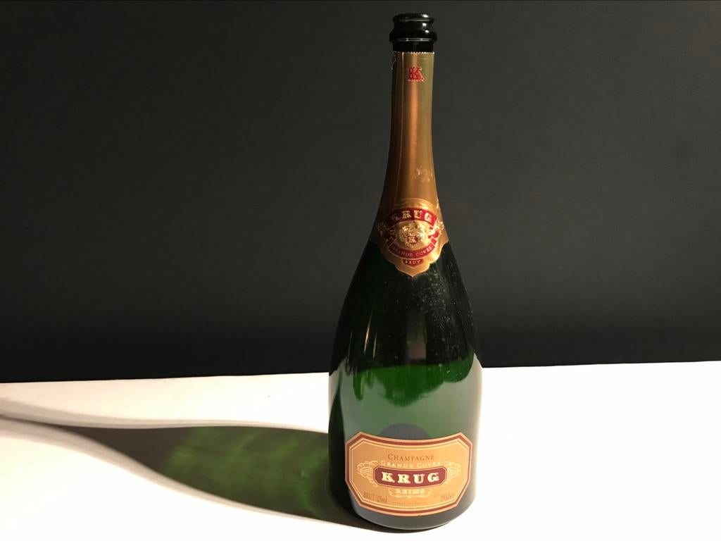 Lege Magnum fles Champagne Krug, Verzamelen, Ophalen of Verzenden, Zo goed als nieuw