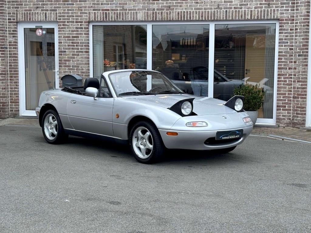 Mazda MX-5 NA 1.6i 16v / Topstaat / 158000km / 12m wb, Auto's, Mazda, Bedrijf, Te koop, MX-5, Elektrische ramen, Lederen bekleding