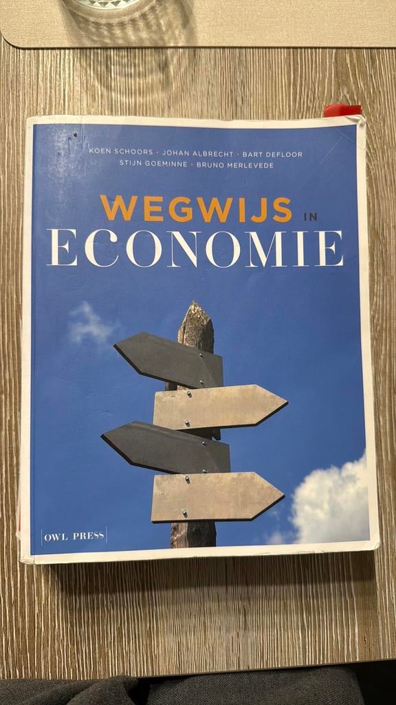 Bruno Merlevede - Wegwijs in economie, Enlèvement ou Envoi, Bruno Merlevede; Bart Defloor; Koen Schoors; Stijn Goeminne; ...