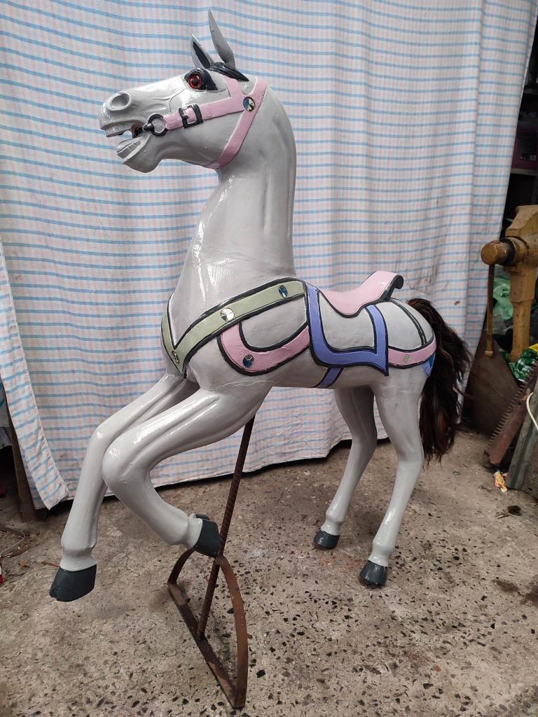 Te koop prachtig kermispaard, Antiek en Kunst, Ophalen