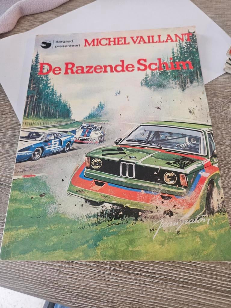 De razende schim Michel vaillant, Boeken, Stripverhalen, Ophalen of Verzenden