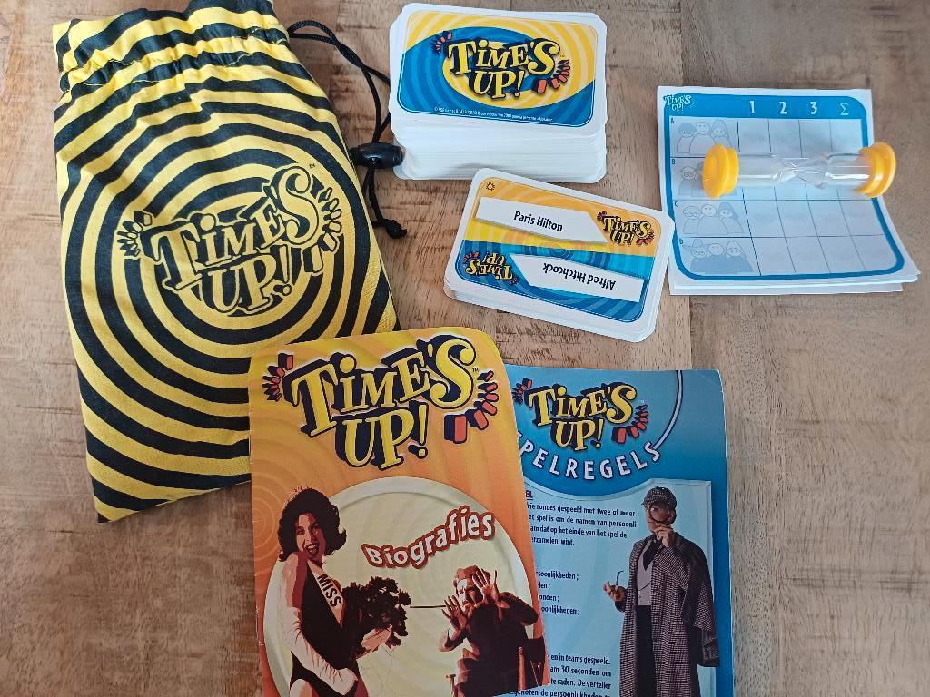 Time's up, Hobby en Vrije tijd, Vijf spelers of meer, Ophalen of Verzenden, Zo goed als nieuw, REPOS production