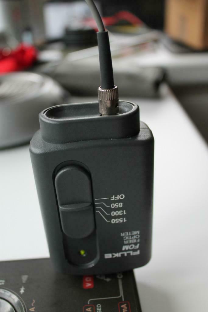Fluke Fiber optic meter FOM, Doe-het-zelf en Bouw, Ophalen, Zo goed als nieuw