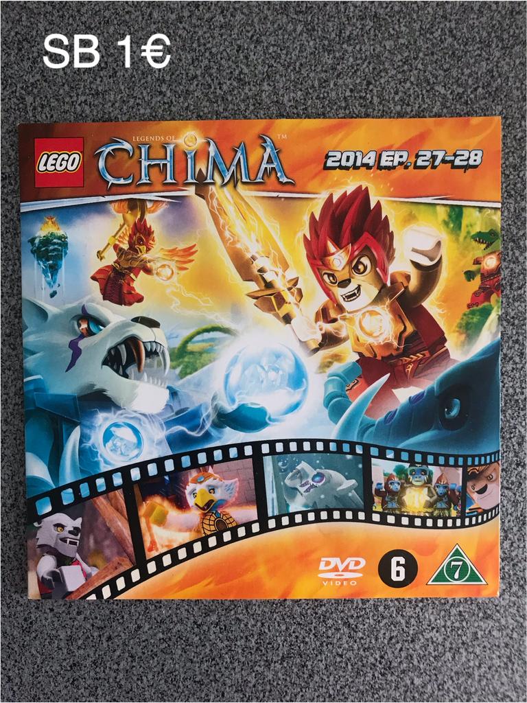 DVD Lego Chima, Ophalen of Verzenden