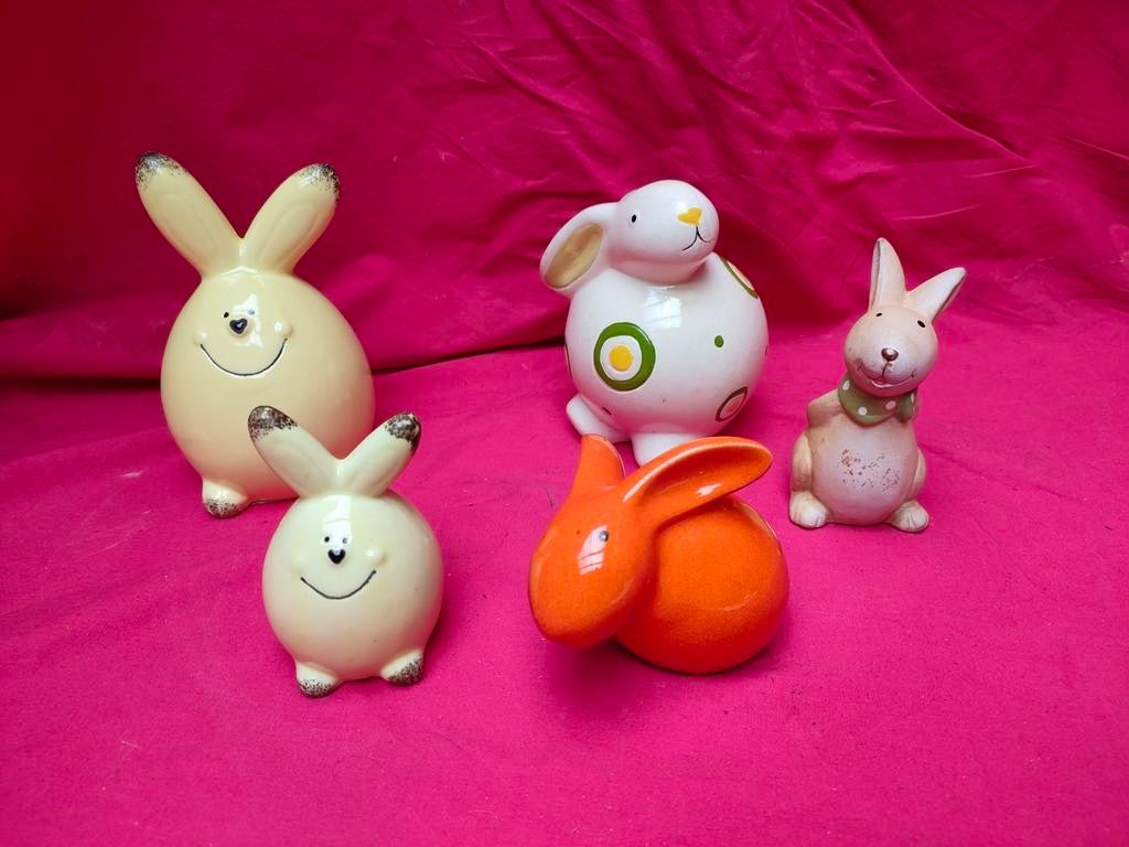 Lot de lapins de Pâques, Enlèvement ou Envoi, Comme neuf