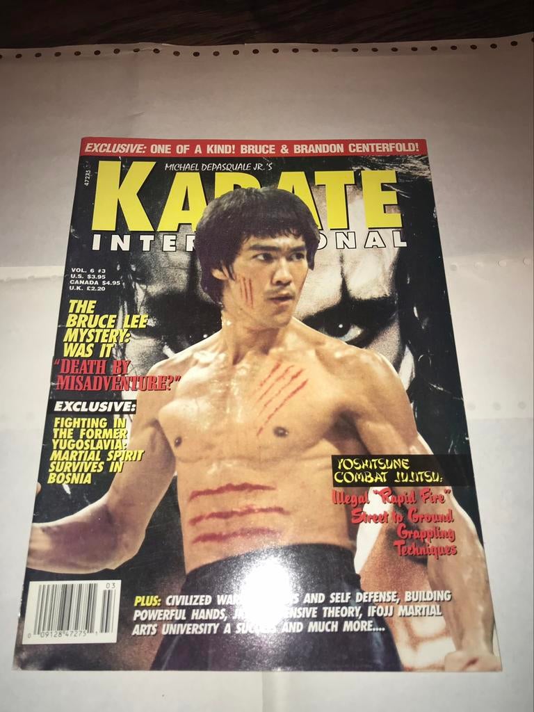 Bruce Lee tijdschrift, Ophalen of Verzenden, Zo goed als nieuw, Sport en Vrije tijd