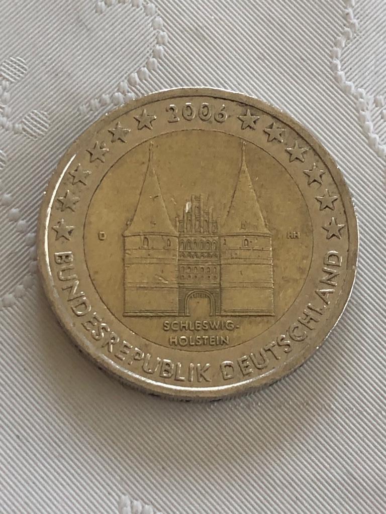 Pièce commémorative de 2 euro 2006 Allemagne D usagée, Timbres & Monnaies, Monnaies | Europe | Monnaies euro, Enlèvement ou Envoi