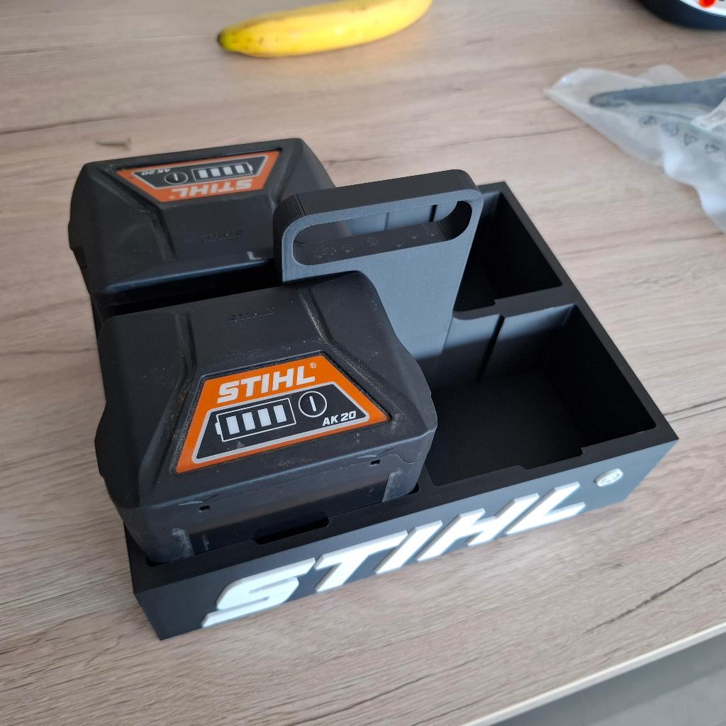Stihl - Batterijopslag, Ophalen of Verzenden, Nieuw, Accu