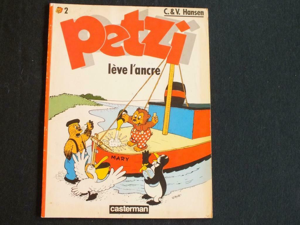 PETZI (1 ALBUM). CASTERMAN-EDITIES, Meerdere stripboeken, Ophalen of Verzenden, Gelezen, C&V HANSEN