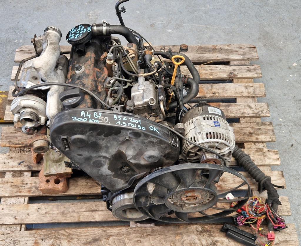 Moteur complet A4 PASSAT A6 1.9 TDI 90 1999 A 2001 AUDI VW, Ophalen, Audi