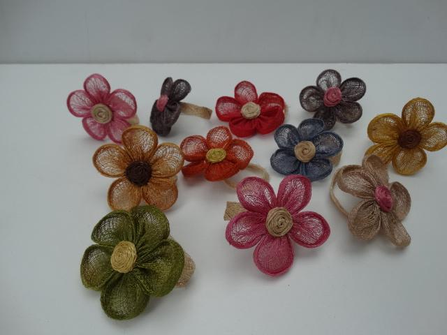 Onze porte-serviettes en fleur, Enlèvement, Utilisé