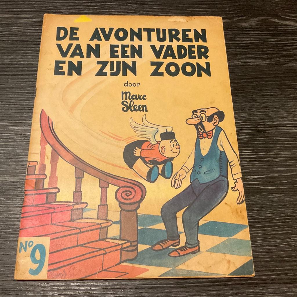De avonturen van een vader & zijn zoon 9 - 1ste druk Marc Sl, Boeken, Stripverhalen, Eén stripboek, Ophalen of Verzenden, Gelezen