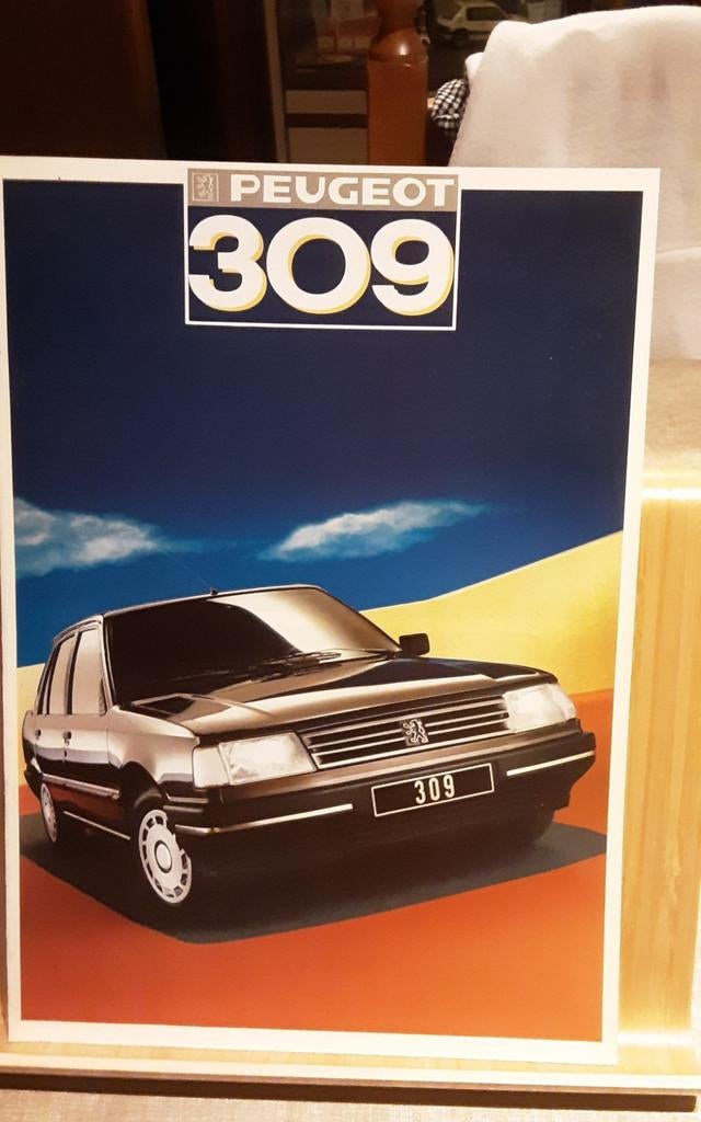 PEUGEOT 309 brochure, Enlèvement ou Envoi, Neuf, Peugeot