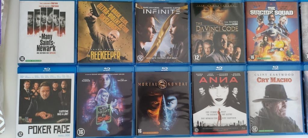 Blu-rays Diverse Genres: Zie Omschrijving Alstublieft., Cd's en Dvd's, Blu-ray, Zo goed als nieuw, Thrillers en Misdaad, Boxset