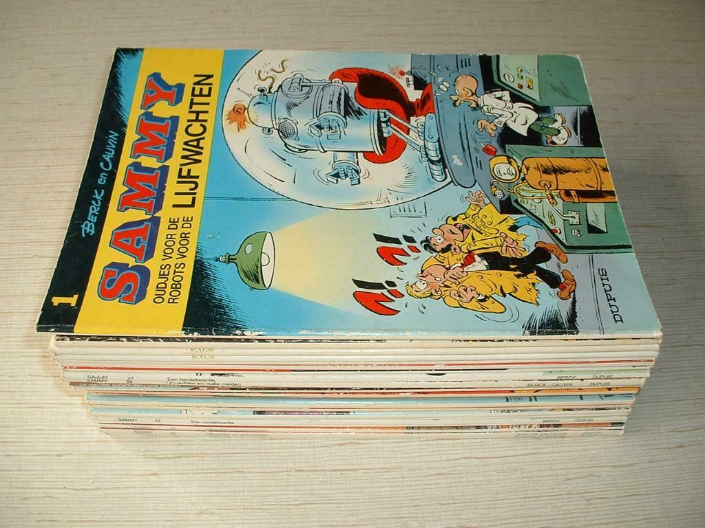 strips van sammy, Boeken, Stripverhalen, Zo goed als nieuw, Meerdere stripboeken, Ophalen of Verzenden